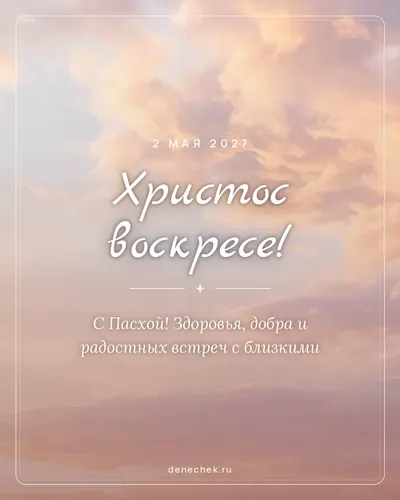 Открытка «Христос воскресе!»
